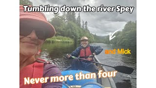 Canoeing the river Spey [upl. by Nakre]