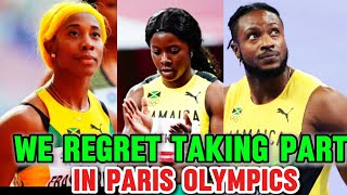 MUST SEE Upset Jamaican Athletes Show Their Frustrations With Paris Olympics Secrets Out [upl. by Poul191]