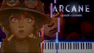 Arcane Season 2  “这样很好 Isha’s Song”  Piano Tutorial amp Sheet [upl. by Valera189]