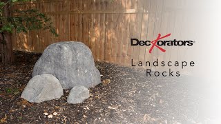 Deckorators® Landscape Rocks Overview [upl. by Yrogreg]