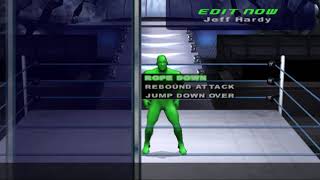 Jeff Hardy Moveset WWE HCTP [upl. by Jasen]