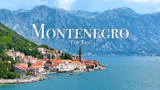 Top 10 Places To Visit in Montenegro  Travel Guide [upl. by Dearr]