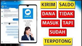 Transfer DANA Saldo Terpotong cara mengembalikan saldo dana yang gagal transfer tapi status berhasil [upl. by Romina94]