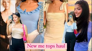 new me asia tops haulnew me asia reviewlatest newme haul Pinterest inspired tops [upl. by Nidak]