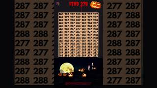 FIND 278 278 खोजें 찾기 278 ENCONTRAR 278 RONNIESREALM GAME PUZZLE fun [upl. by Notniw]