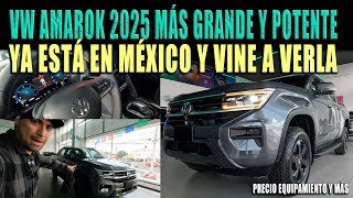 NUEVA VW AMAROK 2025 🔴 YA VINE A VERLA [upl. by Shiff]