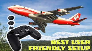 Microsoft Flight Simulator 2024 Controller gaming for beginners BEST SETUP [upl. by Alphonso538]