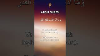 Kadir Suresi [upl. by Calen145]