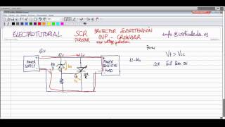 ElectroTutorial 149 SCR Protector Sobretensión [upl. by Voss]