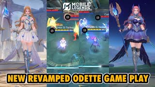 New Revamped Hero Odette Game Play  Mobile Legends [upl. by Rist152]