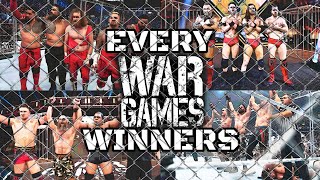 All WWE War Games Winners 20172023  By WrestlingShorts1316 [upl. by Meares]