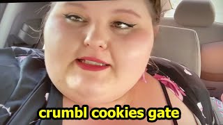 Amberlynn reid crumbl cookies gate [upl. by Ahsinav]