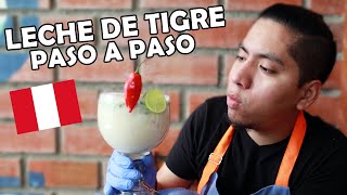 Aprende a hacer LECHE de TIGRE Fría y Caliente Paso a Paso  Comida Peruana [upl. by Cis519]