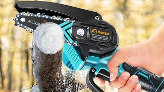 Saker Mini Chainsaw Review in 2024 [upl. by Eirrak]