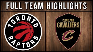 Toronto Raptors vs Cleveland Cavaliers  Full Team Highlights  Nov 26 2023 [upl. by Hselin]