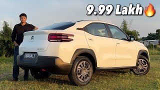 Tata Curvv ke Base Model se Sasta 2nd Top Model🔥 2024 Citroen Basalt Plus Review [upl. by Nived]