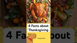 thanksgiving randomfacts 4 UNEXPECTED FACTS ABOUT THANKSGIVING [upl. by Rutra596]