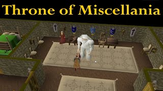 OSRS Throne of Miscellania [upl. by Elfrieda]