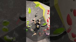 Sick paddle😎🔥 climbing climber climb bouldering boulder dyno [upl. by Sairacaz]