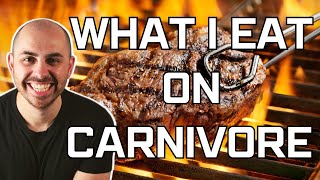 What I eat on the Carnivore Diet with amazing results  Ep 29 [upl. by Ethbun]