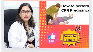 How to perform CPR pregnancy🚨🚨maternal collapse🚨🩺cardiopulmonary resuscitation 🚨🚨🚨 [upl. by Aneertak]