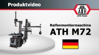 Reifenmontiermaschine ATH M72  Tire changer ATH M72 [upl. by Nylcaj]