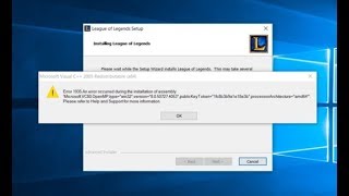 How To Solve Microsoft Visual C 2005 Redistributable error 1935 [upl. by Lazare896]