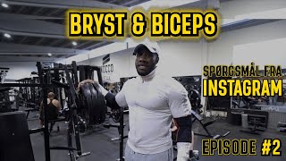 OFFSEASON TRÆNING  BRYST  BICEPS [upl. by Ihc]