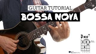 Bossa Nova Guitar Tutorial  Easy Latin Rhythm Lesson  4k [upl. by Sidnee]