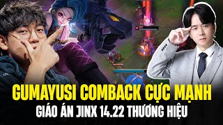 Gumayusi Comback Cực Mạnh Rank Hàn Với Giáo Án Jinx 1422 Thương Hiệu [upl. by Aire]