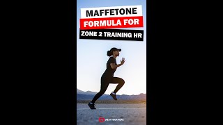 Maffetone Formula for Calculating Zone 2 Training Heart Rate [upl. by Trimble]