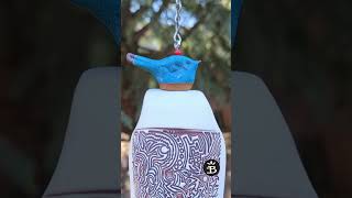 Harmonic Sounds of Handmade Ceramic Wind Chimes  EarthWind Bells [upl. by Even]