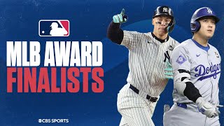 2024 MLB Award Finalists Unanimous MVP selections Strong NL Rookie class amp MORE [upl. by Tannie813]