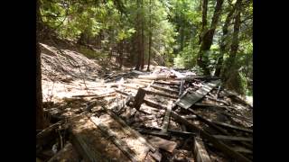 NEVADA COUNTY GOLD MINES DUAL SPORT RIDEANCHO ERIE AND AZALEA [upl. by Bobina291]