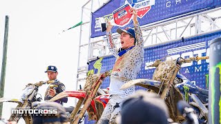 Pro Motocross 250 Class Highlights  High Point National 2023 [upl. by Domenech]