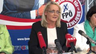 FPÖFrauen präsentieren ihr Wahlprogramm [upl. by Paderna]