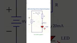 LEDler İçin Doğru Direnç Değerini Hesaplama led direnç elektronik [upl. by Reid599]