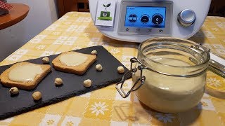 Crema di nocciole bianca o nutella bianca per bimby TM6 TM5 TM31 [upl. by Schwenk479]