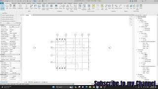 Grid in Revit  Create Grid  Adding Grid  revittutorial grids revit mep [upl. by Anifares]