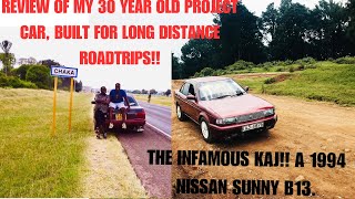 REVIEW OF MY 30 YEAR OLD PROJECT CAR BUILT FOR LONG DISTANCE ROADTRIPS [upl. by Eada]