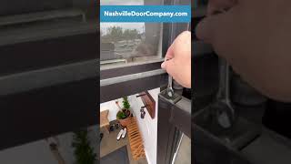 How to replace a pivot hinge on a storefront door offset pivot [upl. by Berg]