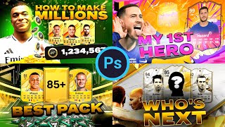 FC 25 Thumbnail Pack PSD Photoshop  FC 25 Fonts [upl. by Ahtennek88]