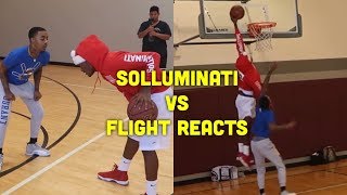 SoLLUMINATI vs FLIGHT 1v1 Raw Footage [upl. by Einaj]