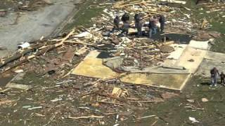 Hackleburg Tornado Damage Aerials Part 1 [upl. by Melvyn]