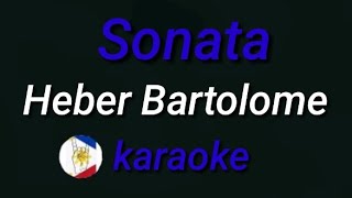 Sonata Heber Bartolome karaoke [upl. by Jarad]