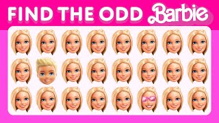 Find the ODD One Out  Barbie Edition 👱‍♀️❤️👱‍♂️ Barbie Movie 2023 Quiz [upl. by Sharma]