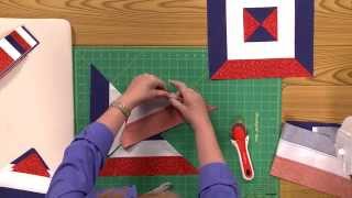 How to Make the Freedom Square Quilt [upl. by Alamap]