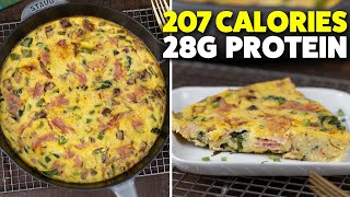 Cottage Cheese Frittata  Easy High Protein Breakfast Recipe [upl. by Neros]