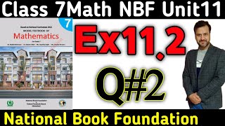 Class 7 Math NBF Exercise 112 Q2 Part 13 MensurationClass 7 Math  National 📚 Foundation [upl. by Urdna]