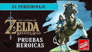 The Legend of Zelda Breath of the Wild  Pruebas heroicas  El peregrinaje Santuario de Shokdai [upl. by Fontes]